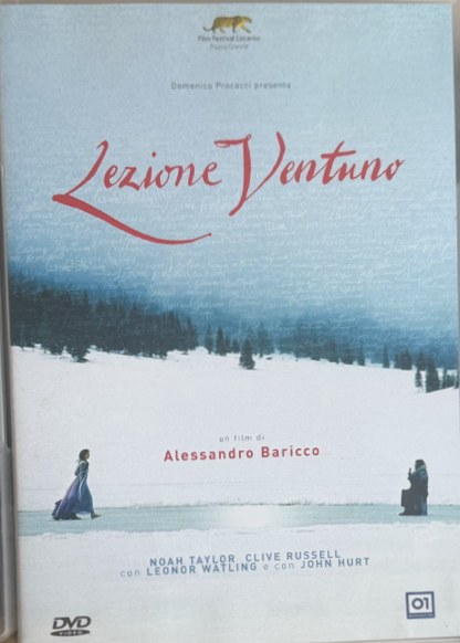 Lezione Ventuno (2008) DVD cover